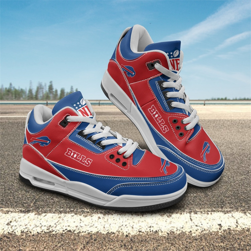 Women's Buffalo Bills Air Jordan 3 Sneakers/Shoes 002